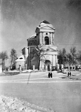 Покровська церква за часів окупації. Фото з фондів Ніжинського музею.