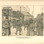 Е. Кутцер "Прибуття маршових батальйонів" З колекції А. Паласєвича