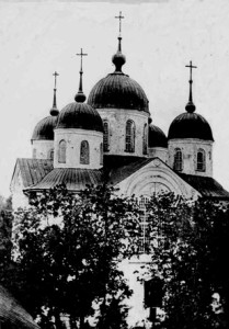 Церква Благовіщенського монастиря. Фото початку ХХ століття з фондів Ніжинського музею.