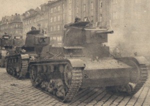 Польські танки входять до Тєшинської Сілезії. 1938 р.